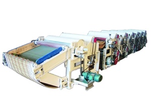 Equipo de reciclaje de <span class=keywords><strong>ropa</strong></span> vieja <span class=keywords><strong>M</strong></span>áquina de reciclaje textil para fibra de hilo de algodón e hilo con componentes de núcleo de motor PLC - Product Image 2