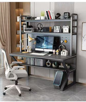 All-In-One Combination Desktop Computer Desk with Hutch Eco-Friendly Customizable Size for Home Office and Study Use