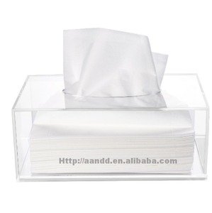 Caja de Papel Higiénico Acrílica Transparente Personalizada al por Mayor, Soporte para Papel Higiénico Facial para Hoteles, Restaurantes y Familias - Product Image 6