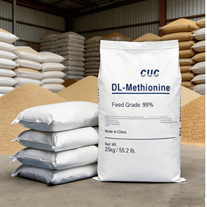 DL Metionina de Grado Alimenticio 99% para Cerdos, Aves de Corral y Acuicultura, Aditivo Universal para Alimentos - Product Image 1