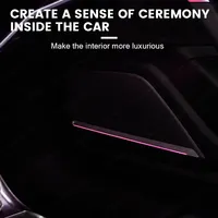 Couverture de haut-parleur en métal LED 30 couleurs pour Audi A6 A7 C8 2019-23, garniture de panneau de porte, type BO, lampe décorative, éclairage ambiant intérieur