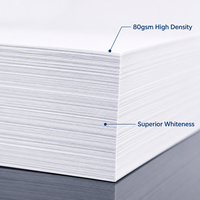 Papier copie A4 8,5x11 pouces 70g/m² 80g/m² Papier blanc pour imprimante Ramettes Hebei Modèle 70g/m²
