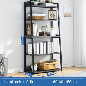 Organizador de brinquedos para armazenamento, prateleira preta de <span class=keywords><strong>4</strong></span> tamanhos para móveis, na cor preta, com estante, estante em metal - Product Image 3