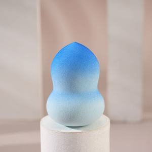 Éponge de maquillage <span class=keywords><strong>souple</strong></span> sans latex <span class=keywords><strong>personnalisable</strong></span> en gros Boîte de fond de teint bouffées cosmétiques Mélangeur facial lavable pour femmes - Product Image 6