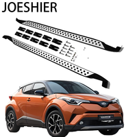 JOESHIER Marchepieds latéraux complets en alliage d'aluminium de luxe de haute qualité pour C-HR 2018-2019
