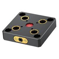 Placa Base de Punto Cero TA52-108 Zero Point Prince ZPP para Sistemas de Sujeción CNC para Producción Automatizada y Fijación Rápida