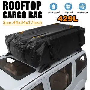 Bolsa de Carga para Techo de Auto de 112X87X44cm, para SUV, Portaequipajes de Techo, Bolsa de Almacenamiento para Viajes, Impermeable, con Protección Solar - Product Image 1