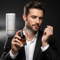 Botella de Perfume de Vidrio Premium OEM ODM de 30ml 50ml 100ml, Botella de Spray Vacía de Lujo con Cierre de Bayoneta y Caja de Empaque