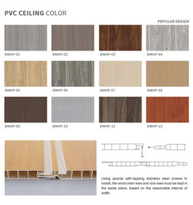 <span class=keywords><strong>PVC</strong></span>天井グリッドパネル防音防水防水防水ベッドルームジムホールホテルモール室内装飾5 - Product Image 3