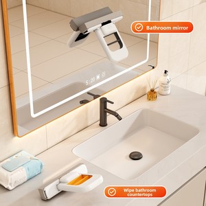 Multifunzionale portatile Mini pieghevole da scrivania lavabile strumento di pulizia con PVA testa per scrivania finestra auto - Product Image 4