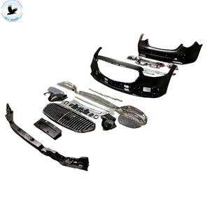 S680 <span class=keywords><strong>Maybach</strong></span> Body Kit สำหรับ2022 <span class=keywords><strong>Mercedes</strong></span> S Class W223 <span class=keywords><strong>S300</strong></span> S450 S500ปรับด้านหน้าด้านหลังกันชน Bodykit - Product Image 2