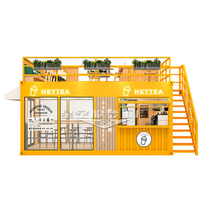 Contenedor Móvil para Tienda de Té Heytea, 4.8m, Acero Inoxidable, Fácil Montaje, Tienda de Comida y Bebidas para Exteriores - Product Image 4