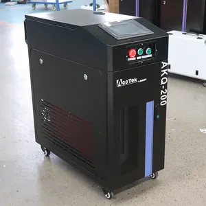 Draagbare Laserreiniger 100W 200W 300W Laserreiniging Schilderij Verwijderen Voor Het Reinigen Van Verzilverde Keramische Oxide Schoon