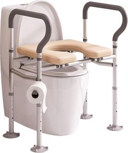 Có thể điều chỉnh phòng tắm nhà vệ sinh an toàn khung với tay cầm-đứng một mình nhà vệ sinh lấy thanh cho cao cấp, KhuyếT TậT - Product Image 1