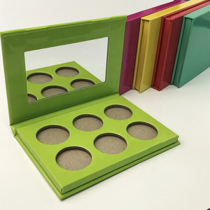 Custom 6 Pan <strong>Magnetic</strong> <strong>Eyeshadow</strong> <strong>Palette</strong> Luminous and Metallic Finish Empty for Your Own Design - Product Image 1