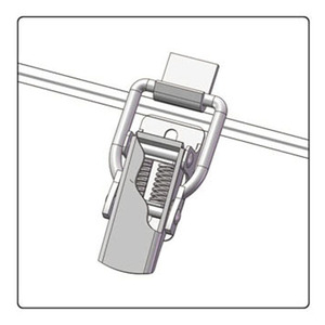 ตัวล็อคโลหะสแตนเลส Tianjia Hardware TANJA รุ่น A45 สำหรับเครื่องจักร ยานยนต์ และบรรจุภัณฑ์ - Product Image 1