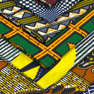 Tissu imprimé africain 100 % coton, best-seller, motif africain, textile Ankara, <span class=keywords><strong>pagne</strong></span> batik, tissus cirés du Nigeria, <span class=keywords><strong>pour</strong></span> <span class=keywords><strong>couture</strong></span> et <span class=keywords><strong>pagne</strong></span>. - Product Image 1