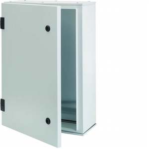 FL729L Personnalisable avec coffret Hagers en acier et porte simple H800 L600 P300 - Product Image 1