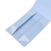Boîte rigide en carton recyclable de luxe personnalisée, emballage pliable avec fermeture magnétique, finition mate, gaufrage, pour dossiers