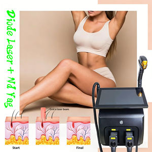 Épilateur indolore 808 nm pour 50 millions de tirages, machine de réduction des poils et d'éclaircissement des tatouages pour salons de beauté - Product Image 1