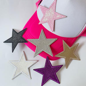 Atacado 8 Cores Patches Bordado Ferro em Bling Estrela <span class=keywords><strong>Patch</strong></span> Bordado para Chapéu Vestuário Kids Bag DIY - Product Image 3