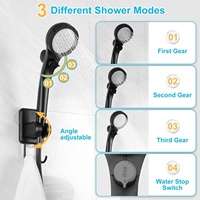 Ensemble de douche mobile électrique de haute qualité, multi-couleurs, portable, pour le lavage de voiture, la douche, l'extérieur, la maison