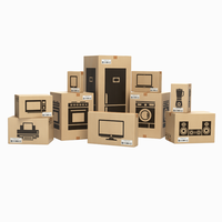 Caja de Cartón Corrugado de Alta Resistencia, Ecológica, Hecha con Materiales Reciclados, Marca Gia Phu, Reutilizable, Impermeable, Personalizable para Computadora