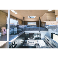 Nouveau design en aluminium pick-up campeurs pop up couvert caravanes léger pick-up campeurs