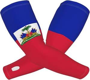 Topi Bendera Haiti Standar Tinggi Buatan China Semua Ukuran Berbagai Gaya untuk Promosi - Product Image 4