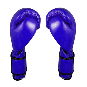 นวมชกมวยหนังพรีเมียมสำหรับ MMA และมวยไทย พร้อมที่รัดข้อมือ คุณภาพสูง เหมาะสำหรับการฝึกซ้อมและการต่อสู้ - Product Image 3