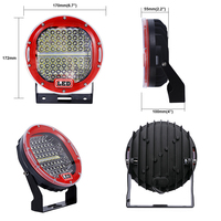 7 ''7 pouces 9 pouces rond tout-terrain Led travail lumière 300W étanche Spot faisceau Led Pod lampe de travail pour camion Suv Atv tracteur bateau