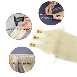 Genius Weft-extensiones de cabello de trama, nuevo producto, ruso, Invisible, cómodo, súper fino, Remy, <span class=keywords><strong>2022</strong></span> - Product Image 3