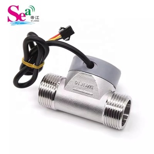 1/2 - 2 ''CPVC Paddle Wheel <span class=keywords><strong>Flow</strong></span> Sensor Commutateur de qualité alimentaire Débitmètre à effet Hall Compteur de fluide 10-1100L/min Filetage G/NPT - Product Image 3