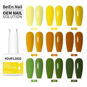BeiEn 18mL 20ml <span class=keywords><strong>Esmalte</strong></span> de gel UV/LED personalizable <span class=keywords><strong>Esmalte</strong></span> de barniz <span class=keywords><strong>amarillo</strong></span> de alto pigmento para salón de <span class=keywords><strong>uñas</strong></span> OEM/ODM Venta al por mayor Kilogramo - Product Image 6