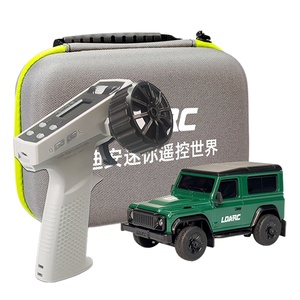 Voiture RC en métal LDARC R01 1:64, 2,4 GHz, 10 canaux, télécommande, électrique, tout-terrain, prête à rouler - Product Image 1