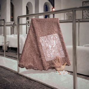 Tissu en dentelle africaine, dernières tendances pour les mariages, broderie, dentelle française, tissu en maille à paillettes - Product Image 3