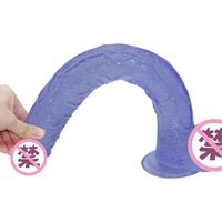 Juguete al por mayor de 16,93 pulgadas, consolador anal de gran tamaño, súper enorme, 2,17 pulgadas de espesor, consoladores de pene extra grandes realistas para mujeres