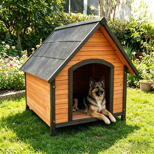 Casas para Perros de Madera de Gran Tamaño, Resistentes a la Lluvia, Aptas para Pastores, <span class=keywords><strong>Labrador</strong></span>, Golden Retrievers, Boxers, Huskies Siberianos - Product Image 3