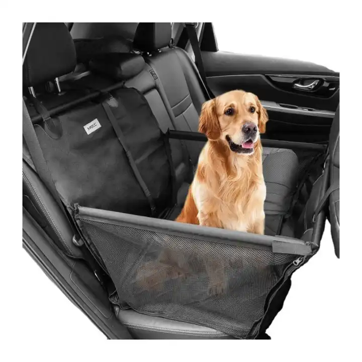 pet perro portador coche asiento cubierta pad gato cachorro bolsa coche  viaje plegable hamaca impermeable perro bolsa cesta negro moda