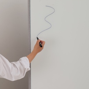 Tableau d'écriture acoustique <span class=keywords><strong>blanc</strong></span> moderne Panneaux insonorisés en fibre de polyester pour la cloison de bureau à domicile pour le <span class=keywords><strong>verre</strong></span> d'école d'appartement - Product Image 5