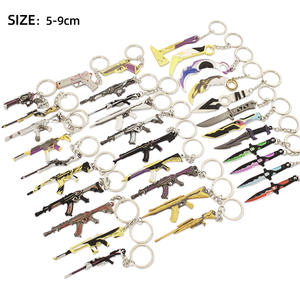 Muestra gratis <span class=keywords><strong>Valorant</strong></span> Llaveros Pistola Llaveros 3D Llavero decoración Modelo Pistola Llaveros - Product Image 6