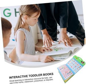 Child Educational Electronic Touch Sound Book <b>Learning</b> <b>Machine</b> E-Book Reader My English Kids 16-Pages Educational Toy - Product Image 6