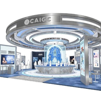 Stand d'exposition modulaire tendance MEGA pour événements de mode modernes et boutiques éphémères