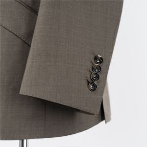 <span class=keywords><strong>Traje</strong></span> informal a medida para hombre, ropa de lana de alta calidad, color marrón, doble botonadura, venta directa de fábrica, <span class=keywords><strong>2022</strong></span> - Product Image 6