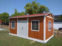 Maisons conteneurs en bois modulaires préfabriquées et plates 10ft 20ft 40ft Portable détachable Design Office Bedroom Units Hotels