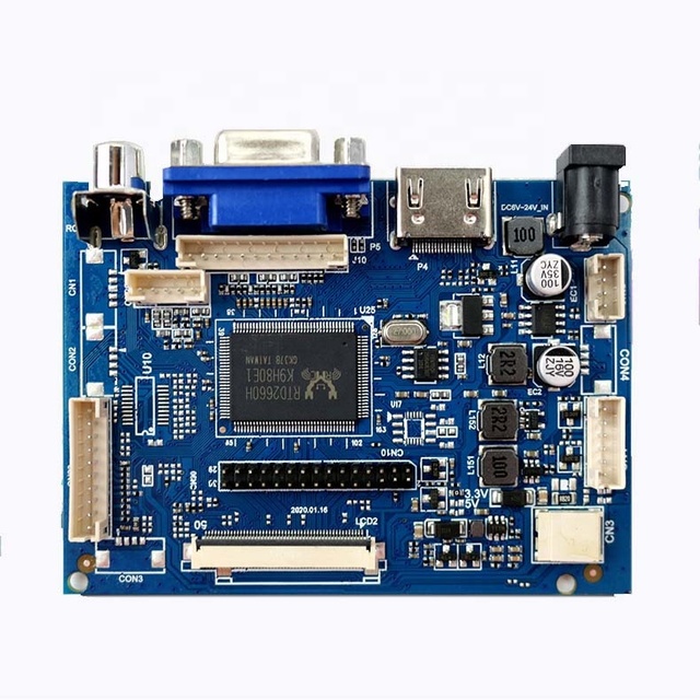 ZKDisplay Customized RGB/LVDS/TTL 30PIN/40PIN/50PIN/60PIN FPC Universal LCD Controller Board Lvds Hdm Vga Converter Board