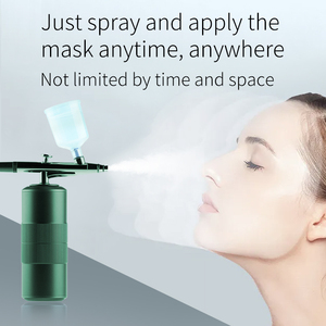 Pistola pulverizadora de aerógrafo portátil mini para arte de uñas, tatuajes, manualidades y repostería, pulverizador de niebla nano, kit de compresor de aerógrafo de belleza portátil. - Product Image 3