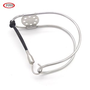 FOYO Support de bouée de <span class=keywords><strong>sauvetage</strong></span> en acier inoxydable 316 de haute qualité, résistant à l'usure, avec corde en nylon pour bateaux, nouveau, toutes positions - Product Image 4