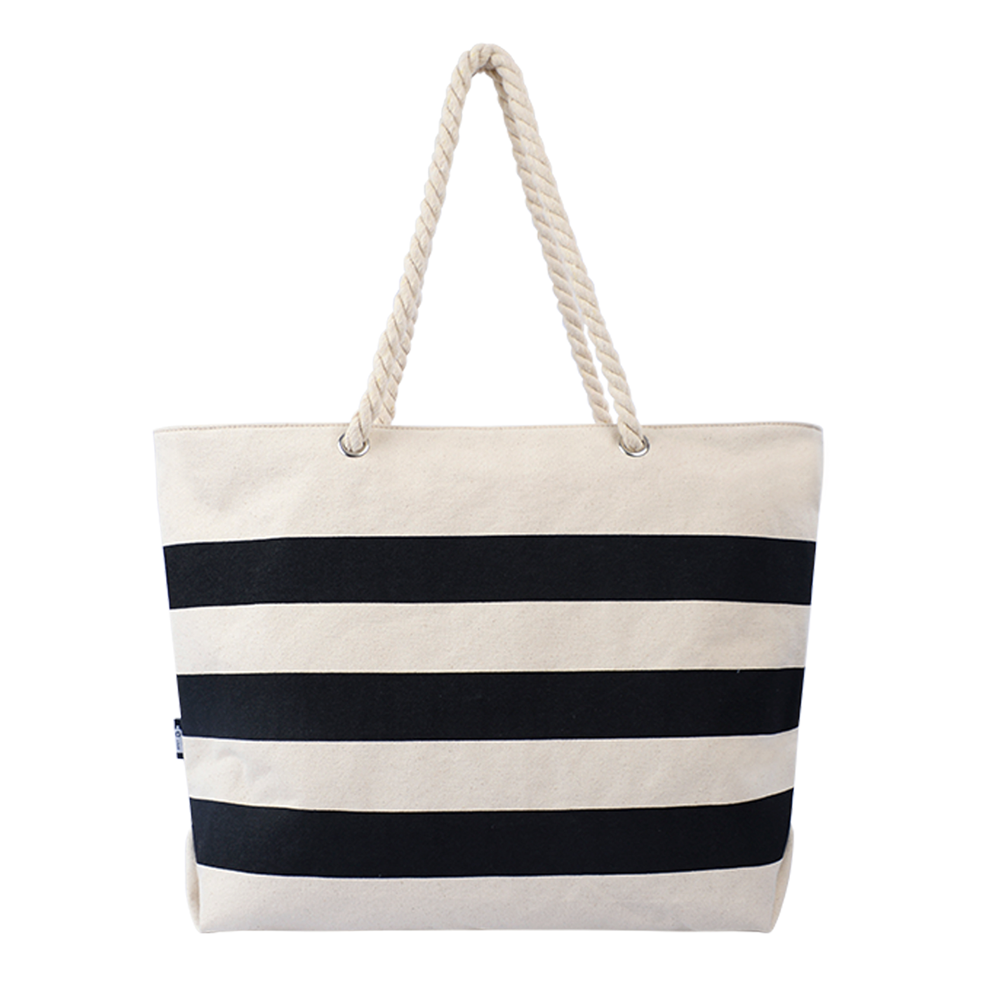 Vintage Lady Beach Shopper Tote