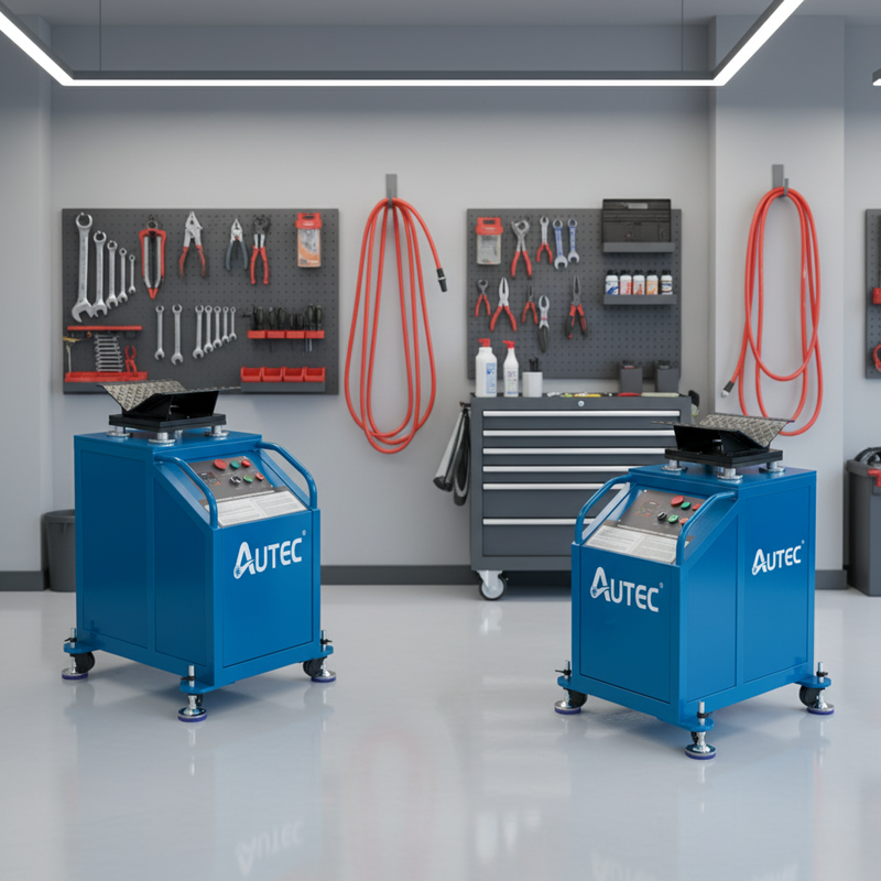 AUTEC Double Station Car Shaker Hydraulic